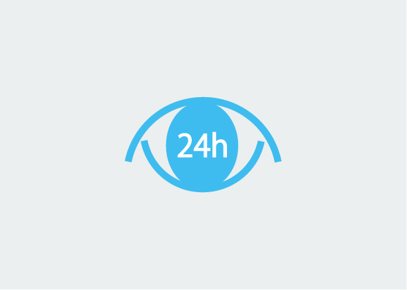 24時間稼働状況監視